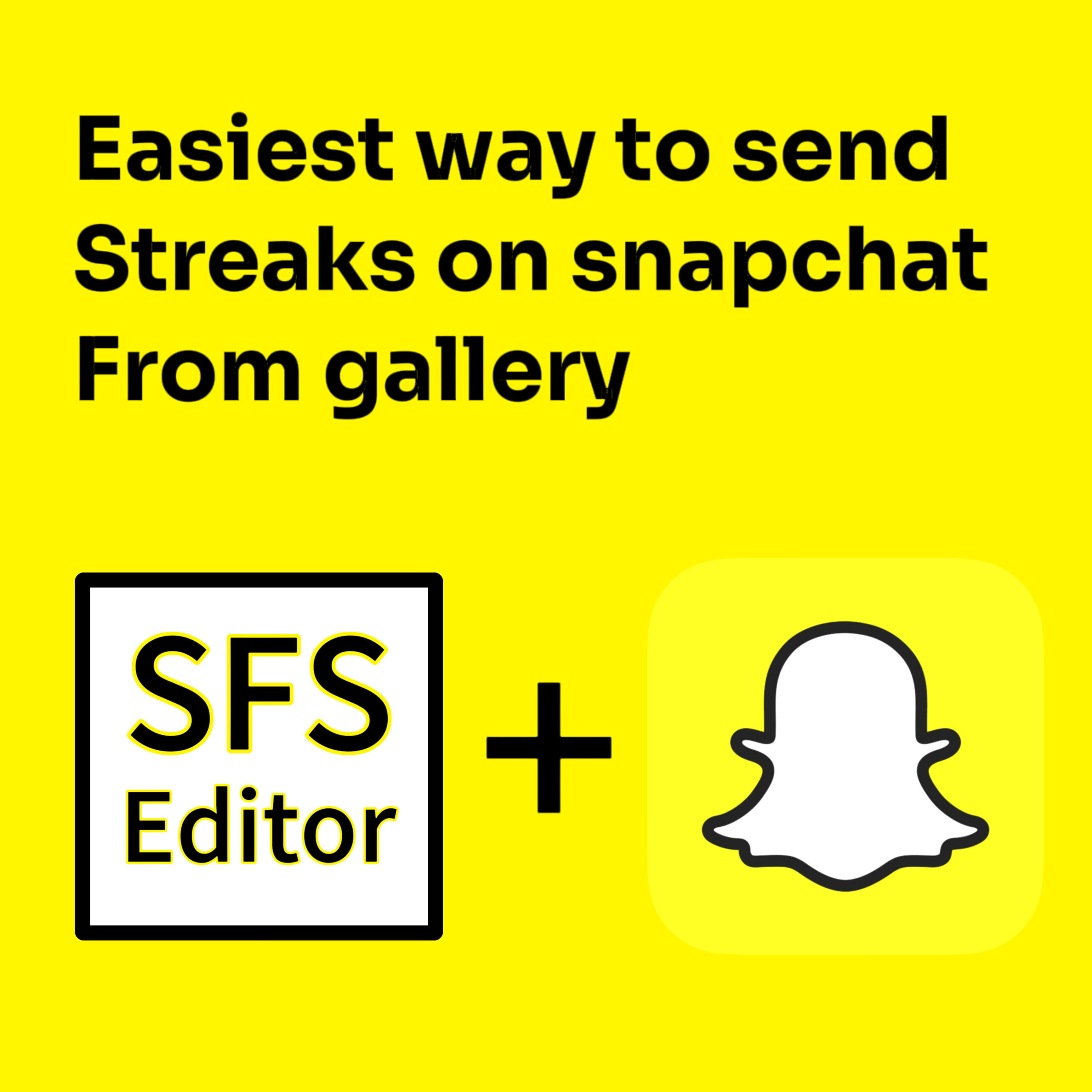 How to Send Streaks on Snapchat from Gallery